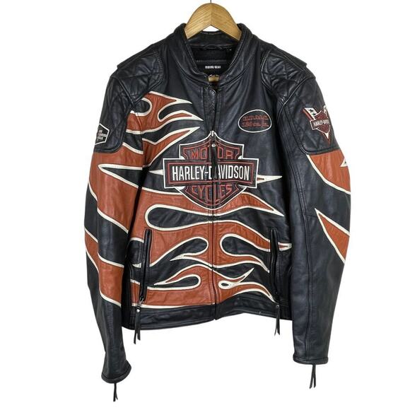 HARLEY-DAVIDSON フレイムスジャケットＭサイズ HARLEY-DAVIDSON フレイムスジャケットMサイズ Harley Davidson